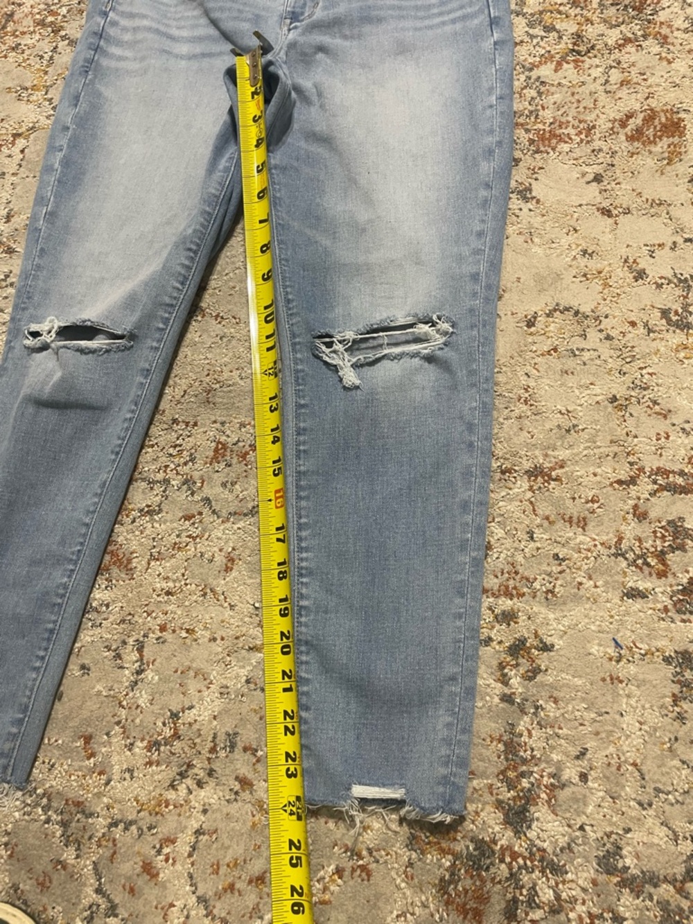 American eagle super high rise jeggings size 12 short - Picture 7 of 7